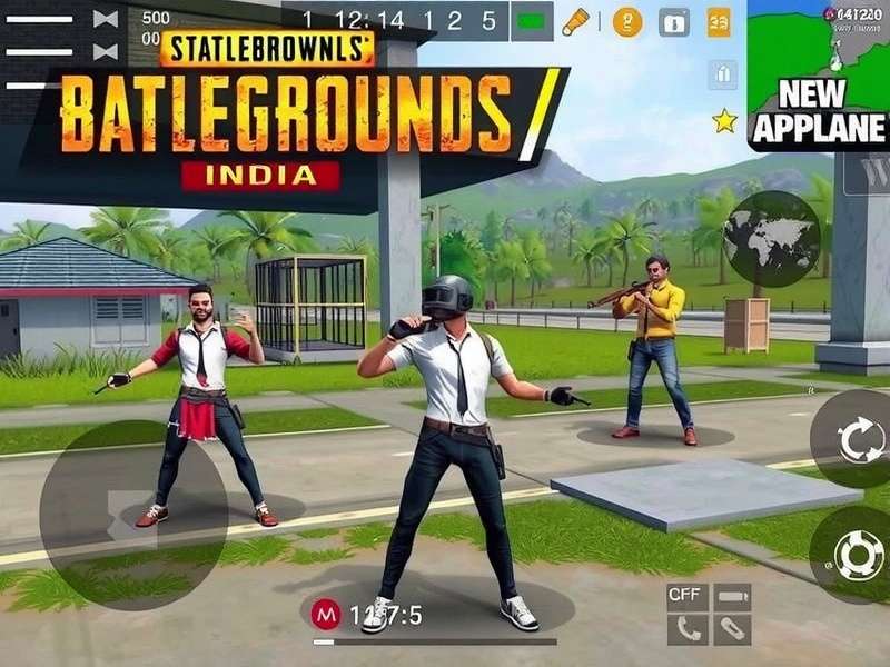 PUBG Mobile Lite India gameplay screenshot with Indian players